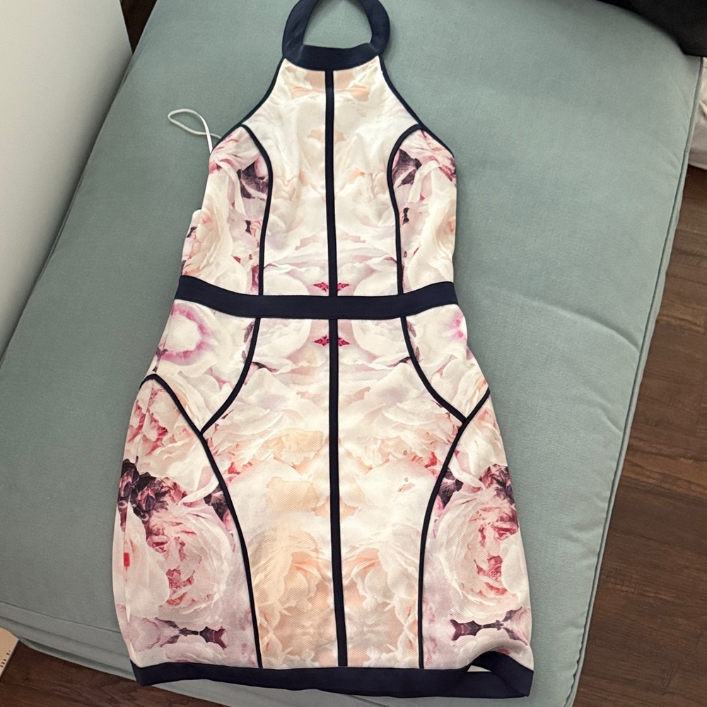 Finders Keepers Floral Halter Dress